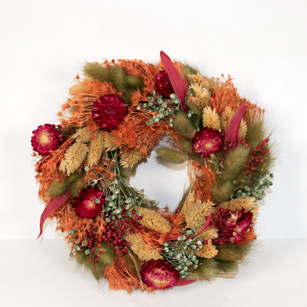 Trockenkranz Bordeauxblüte